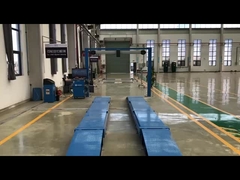 3D চাকা সমন্বয়কারী + কাঁচি উত্তোলন + ডাবল প্লেট সাইড স্লিপ + অক্ষ লোড পরীক্ষক + ব্রেক রো সঙ্গে বাস্তব কেস