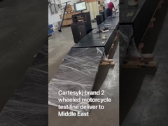 2 চাকা মোটরসাইকেল পরীক্ষা লাইন রোলার ব্রেক পরীক্ষক স্পিডোমিটার চাকা সারিবদ্ধতা চাকা clamps