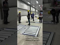 কম্বোডিয়ার ফোর্ড সিকেডি অ্যাসেম্বলি প্ল্যান্ট কেস ফ্রি রোলার ব্রেক রোলার পরীক্ষক ডুয়াল প্লেট সাইড স্লিপ স্পী