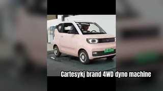 Cartesykj ব্র্যান্ড 4WD গাড়ির চ্যাসিস ডায়নামোমিটার হর্স পাওয়ার মেশিন কার ডাইনো হুইলবেস সামঞ্জস্যযোগ্য