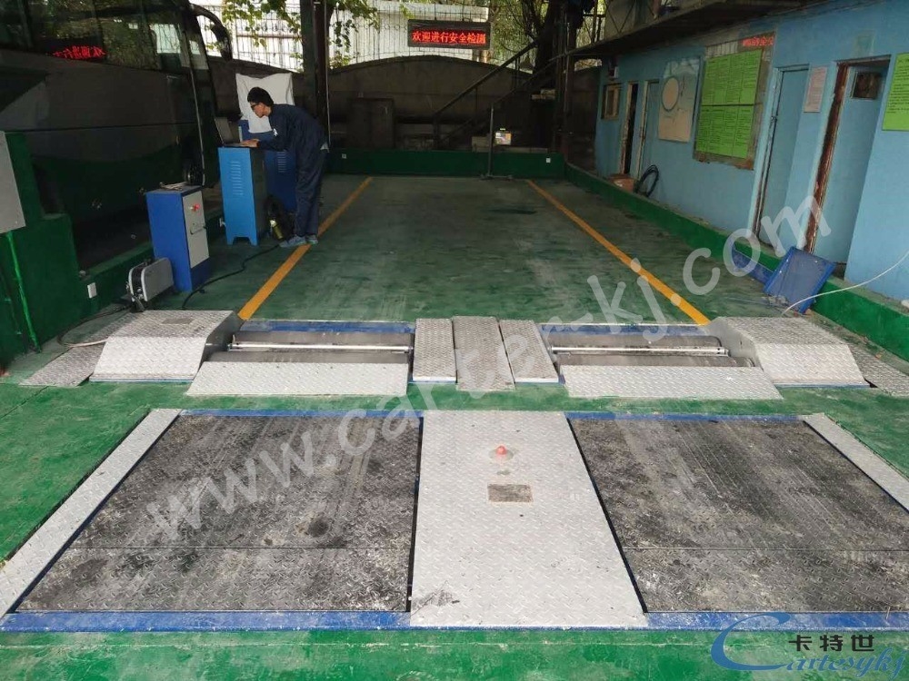 15 টন লোড CTCH-15 ট্রাক এবং অটোমোবাইলের জন্য যানবাহন সাইড স্লিপ পরীক্ষক যানবাহন পরিদর্শন সরঞ্জাম