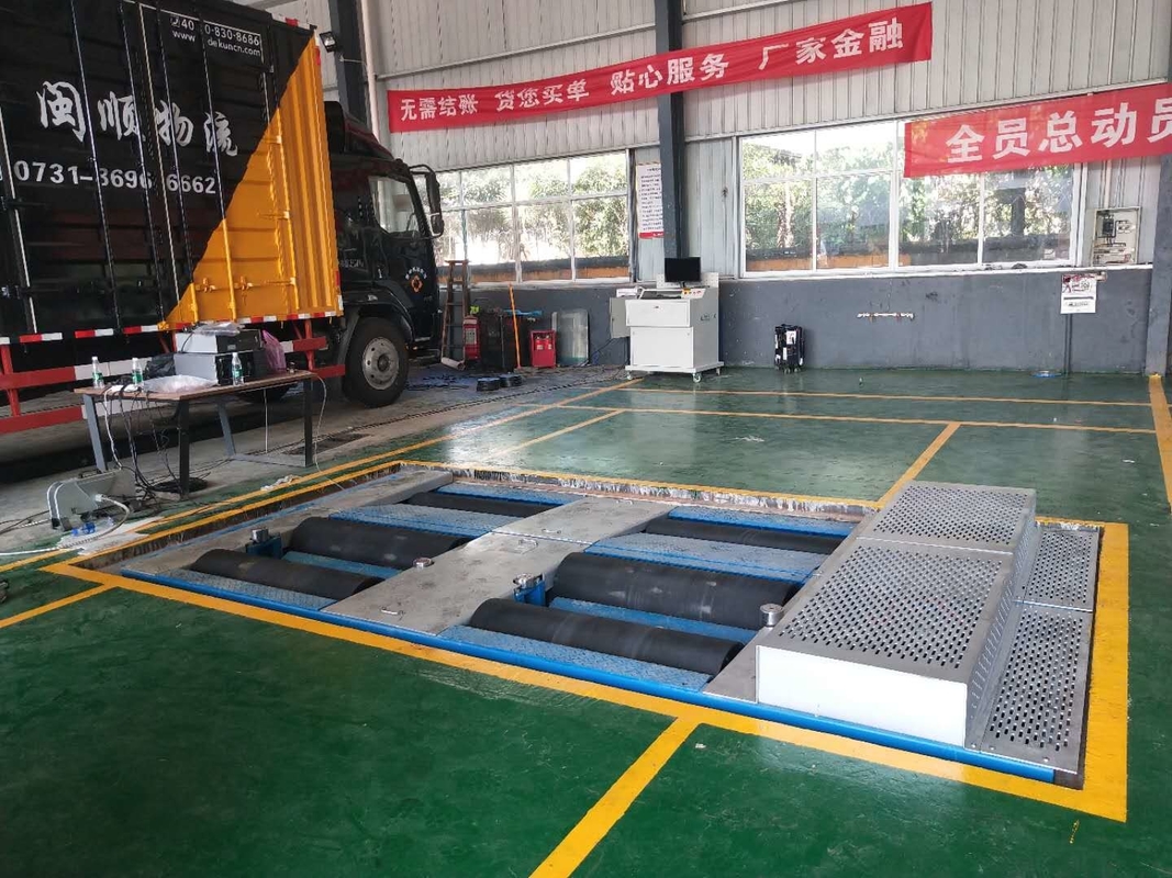 CTDCG-14 তিন অক্ষ ছয় রোলার যানবাহন চ্যাসি ডায়নামোমিটার অটোমোটিভ ডাইনো হর্স পাওয়ার মেশিন