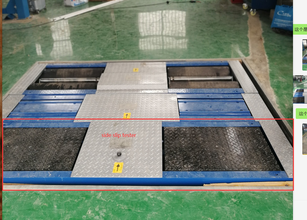 CTGT3-4C রোলার 4-ইন-1 গাড়ির পরীক্ষার লাইন অক্ষের লোড সহ রোলার ব্রেক পরীক্ষক ডাবল প্লেট সাইডস্লিপ পরীক্ষক সাসপেনশন পরীক্ষা