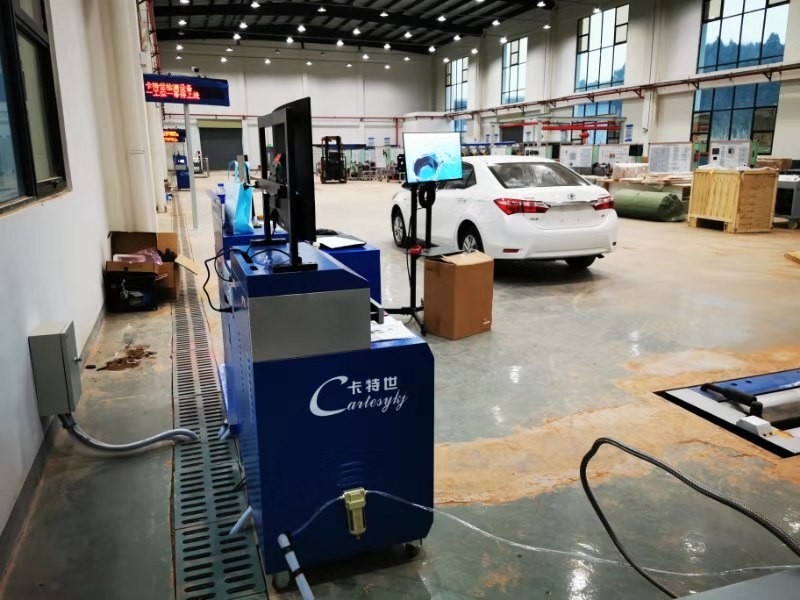 (CT-JXB) মডেল CT-JXB 4000kg যানবাহন টেস্ট লাইন সম্পূর্ণ স্বয়ংক্রিয় অটোমোবাইল শিক্ষণ টেস্ট লাইন