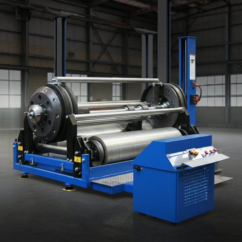 পোর্টেবল মুভেবল ট্রাক রোলার ব্রেক টেস্টার ৪WD গাড়ির জন্য, ১০ টন ক্ষমতা সম্পন্ন যানবাহন পরীক্ষা লাইন, যানবাহন পরিদর্শন সরঞ্জাম