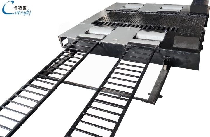 কার্তেসিক ৪WD হর্স পাওয়ার মেশিন অটোমোটিভ পাওয়ার পারফরম্যান্স এবং চ্যাসিস ডায়নামোমিটার মেশিন ২০০০hp ২ এডি কারেন্ট, পরিবর্তনযোগ্য হুইলবেস