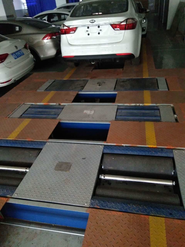 CTGT3-4C রোলার 4-ইন-1 গাড়ির পরীক্ষার লাইন অক্ষের লোড সহ রোলার ব্রেক পরীক্ষক ডাবল প্লেট সাইডস্লিপ পরীক্ষক সাসপেনশন পরীক্ষা