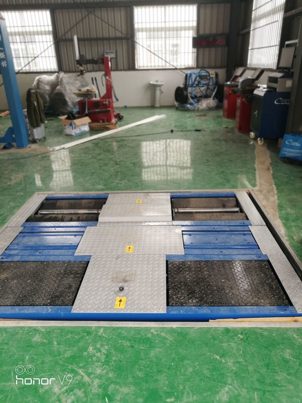 CTGT3-4C রোলার 4-ইন-1 গাড়ির পরীক্ষার লাইন অক্ষের লোড সহ রোলার ব্রেক পরীক্ষক ডাবল প্লেট সাইডস্লিপ পরীক্ষক সাসপেনশন পরীক্ষা