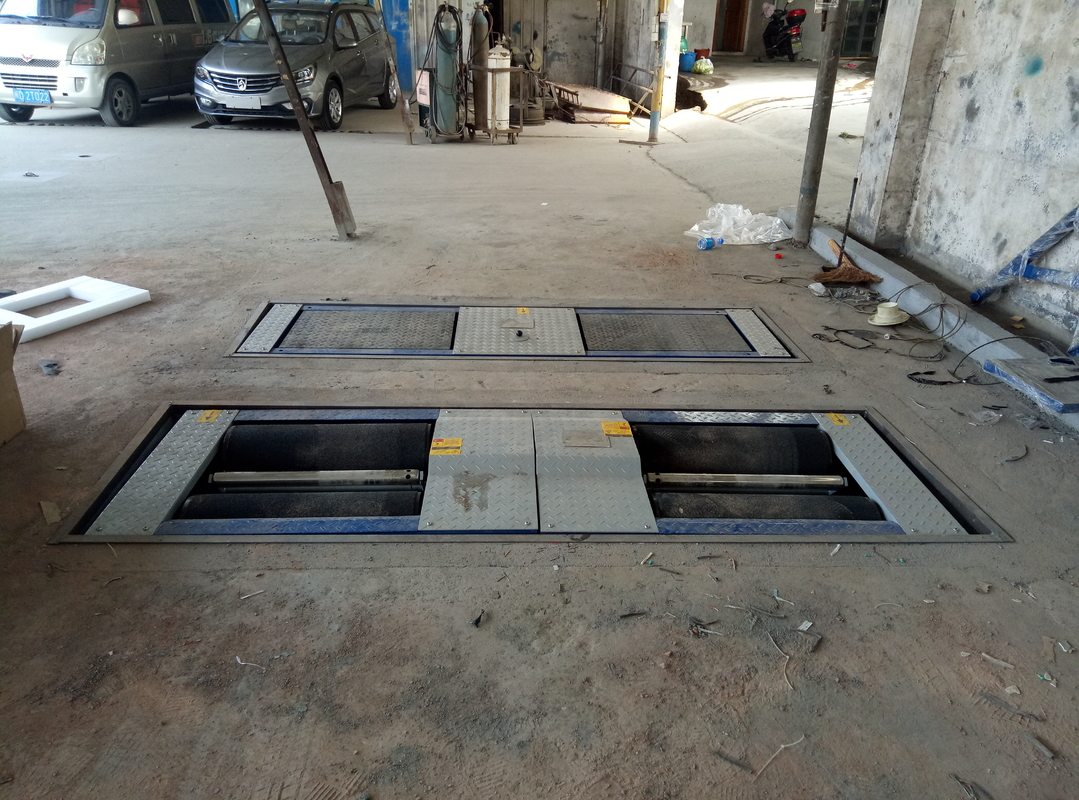 CTGT-3-3B 3 ইন 1 যানবাহন টেস্ট লাইন ডাবল প্লেট মোবাইল রোলার ব্রেক পরীক্ষক 3000kg সাইডস্লিপ পরীক্ষক
