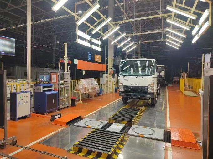 CTZJ-10 ট্রাক যানবাহন স্টিয়ারিং এঙ্গেল টেস্টার লোড 10T স্পর্শ পর্দা সঙ্গে LCD নিয়ন্ত্রণ যন্ত্র সঙ্গে
