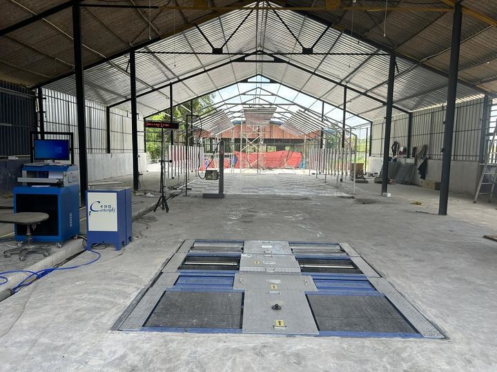 5 ইন 1 রোলার ব্রেক পরীক্ষক সাসপেনশন পরীক্ষক অক্ষ লোড ডুয়াল প্লেট সাইড স্লিপ স্পিডমিটার হেডলাইট পরীক্ষক