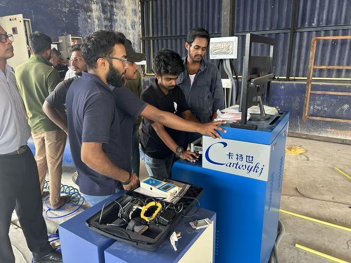 ৫-ইন-১ রোলার ব্রেক টেস্টার ৪০০০ কেজি ম্যাক্স এক্সেল লোডের সাথে পেটেন্টযুক্ত স্যান্ডিং রোলার এবং ইন্ডাস্ট্রিয়াল কন্ট্রোল কম্পিউটার