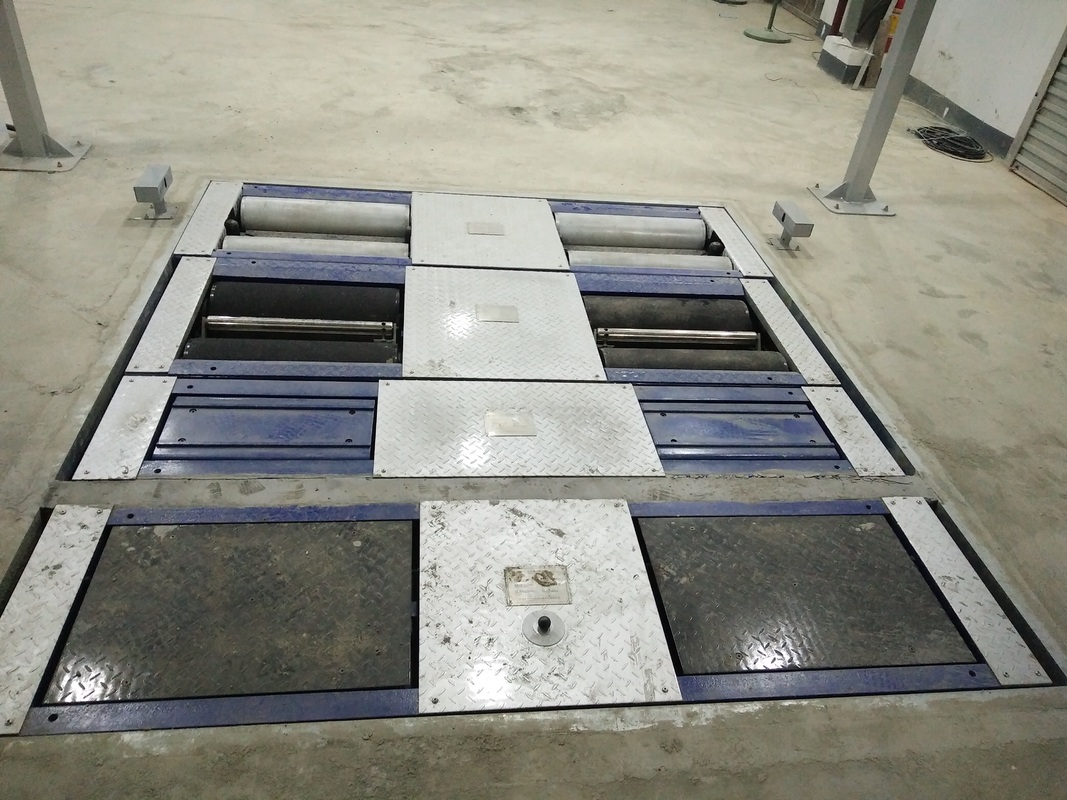 ৫-ইন-১ রোলার ব্রেক টেস্টার ৪০০০ কেজি ম্যাক্স এক্সেল লোড, ডাবল প্লেট সাইড স্লিপ এবং যানবাহন পরীক্ষার লাইন জন্য শিল্প নিয়ন্ত্রণ কম্পিউটার সহ