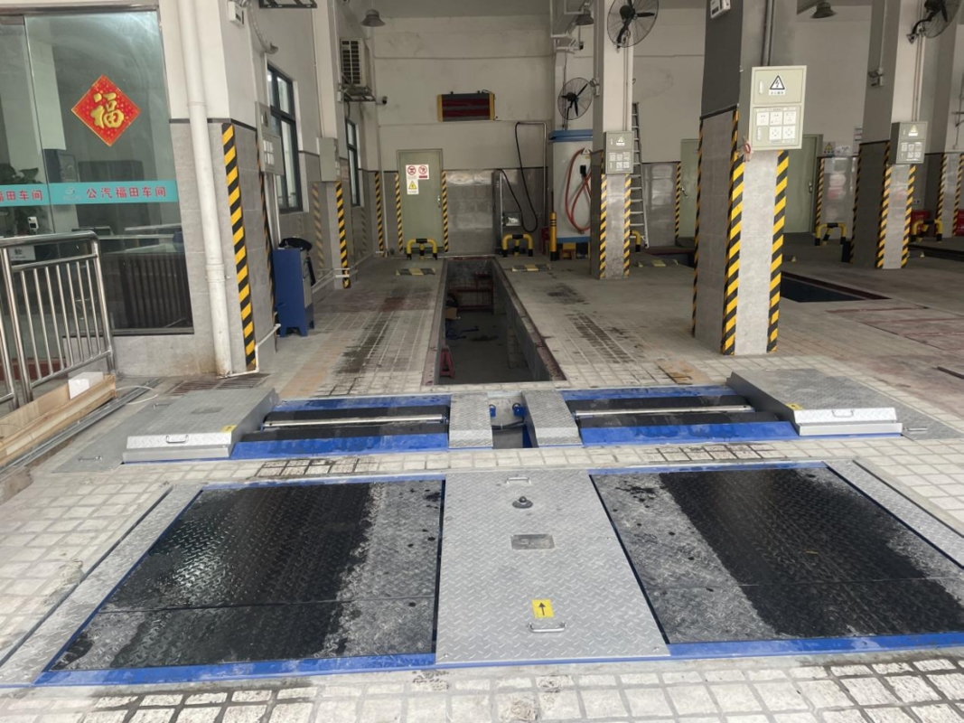 যানবাহন পরিদর্শন সরঞ্জাম CTFZ-15JZ রোলার ব্রেক পরীক্ষক বিপরীত শক্তি টাইপ লিফট সহ অটোমোবাইল ব্রেক পরীক্ষক