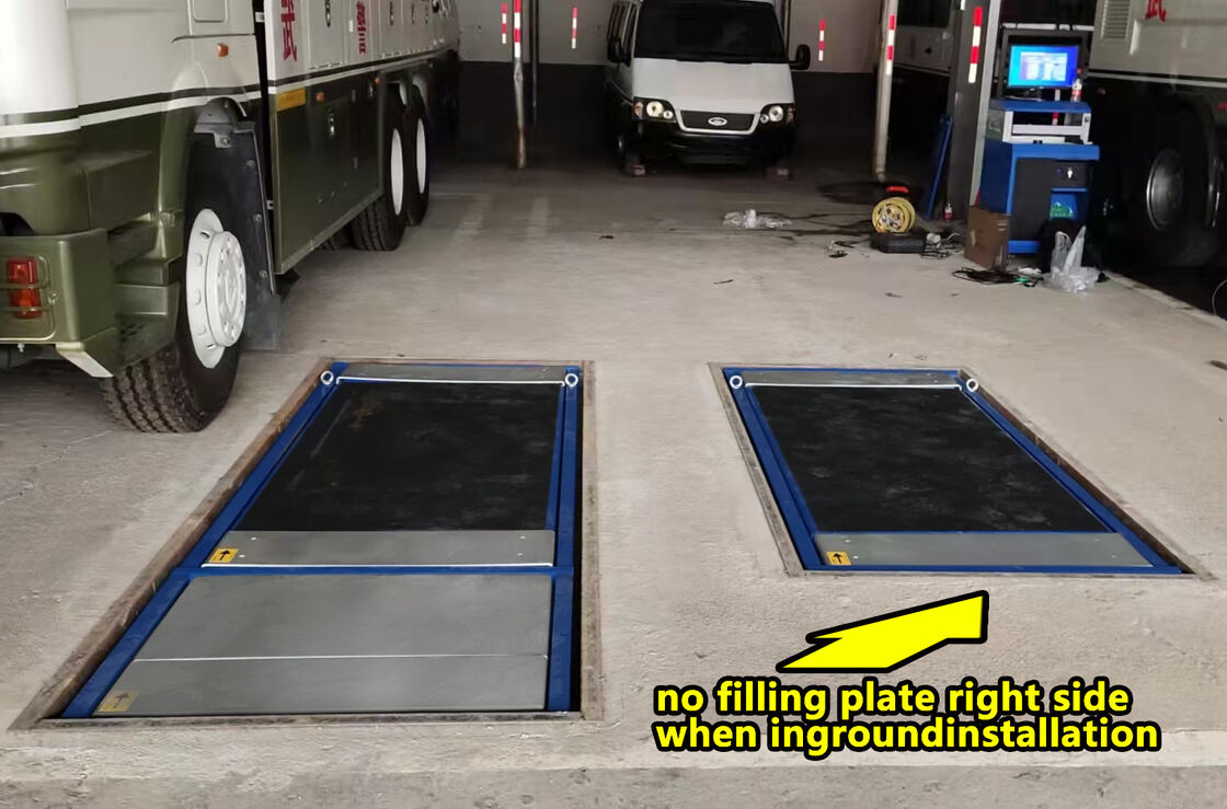 Cartesykj বিলাসবহুল ফ্ল্যাট ব্রেক পরীক্ষক 3T 10T 15T যানবাহন পরিদর্শন সরঞ্জাম যানবাহন পরীক্ষার লেন 2CTHPB-13 সাইড স্লিপ সাসপেনশন এক্সেল লোড ব্রেক পরীক্ষক