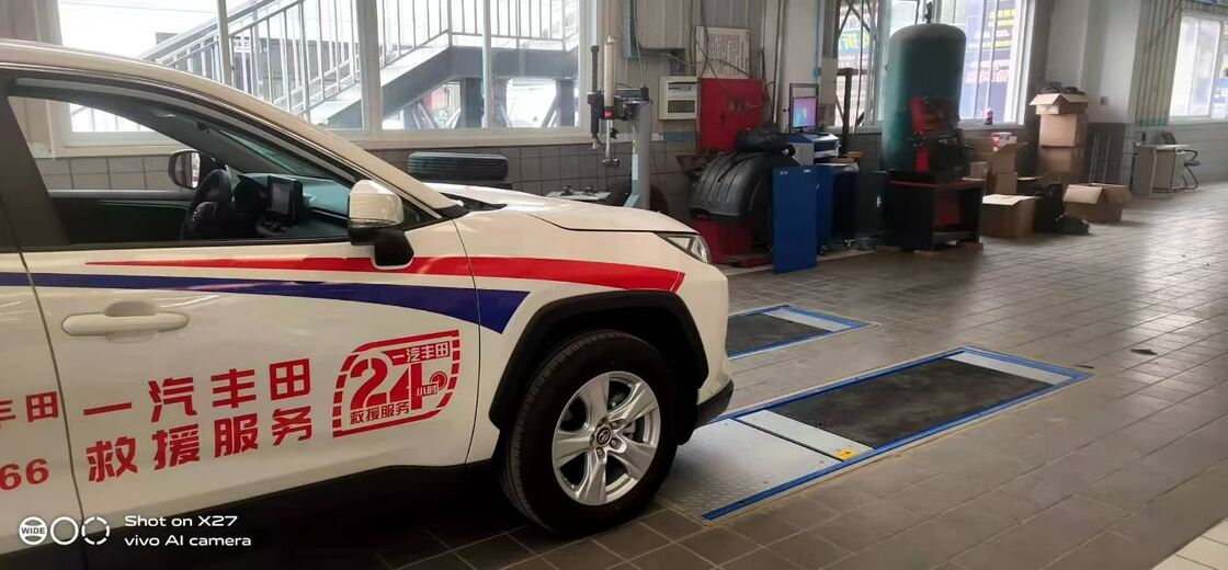 Cartesykj বিলাসবহুল ফ্ল্যাট ব্রেক পরীক্ষক 3T 10T 15T যানবাহন পরিদর্শন সরঞ্জাম যানবাহন পরীক্ষার লেন 2CTHPB-13 সাইড স্লিপ সাসপেনশন এক্সেল লোড ব্রেক পরীক্ষক