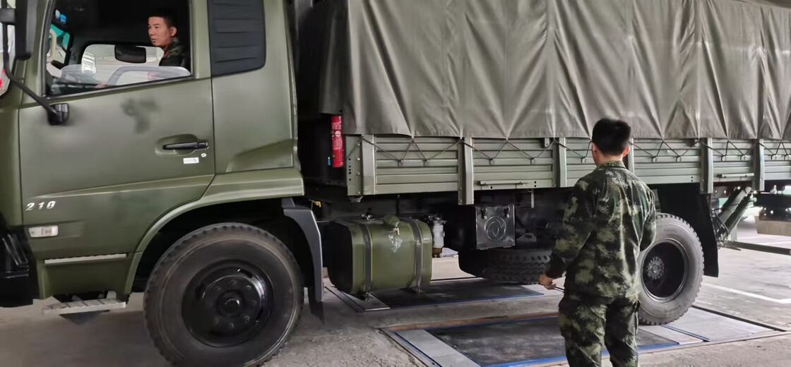 Cartesykj বিলাসবহুল ফ্ল্যাট ব্রেক পরীক্ষক 3T 10T 15T যানবাহন পরিদর্শন সরঞ্জাম যানবাহন পরীক্ষার লেন 2CTHPB-13 সাইড স্লিপ সাসপেনশন এক্সেল লোড ব্রেক পরীক্ষক