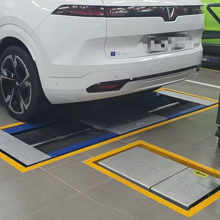 কার্টেসি ব্র্যান্ড CTGT-3-3C রোলার ট্রিনিটি ভেহিকেল টেস্ট লাইন রোলার ব্রেক টেস্টার সহ এক্সেল লোড সিঙ্গেল প্লেট সাইড স্লিপ টেস্টার হালকা যানবাহনের জন্য