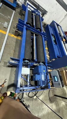 রোলার বিপরীত শক্তি টাইপ রোলার ব্রেক পরীক্ষক অক্ষ লোড সহ মোবাইল ব্রেক পরীক্ষক CTFZ-15B ফিটিং 15T যানবাহন