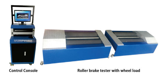 ট্রাক রোলার ব্রেক পরীক্ষক বেল্ট যানবাহন পরিদর্শন সরঞ্জাম 4t লোড ক্ষমতা CTFZ-3B উত্তোলন পরীক্ষা মেশিন